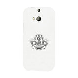 Best Dad In The World White Phone Case