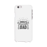 World's Okayest Dad White Phone Case