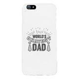 World's Okayest Dad White Phone Case