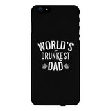 World's Drunkest Dad Black Phone Case