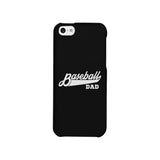 Baseball Dad Black Phone Case