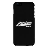 Baseball Dad Black Phone Case