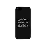 Officially Promoted To Grandpa Black Phone Case