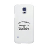 Officially Promoted To Grandpa White Phone Case