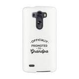 Officially Promoted To Grandpa White Phone Case