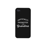 Officially Promoted To Grandma Black Phone Case