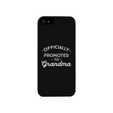 Officially Promoted To Grandma Black Phone Case