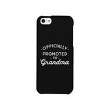 Officially Promoted To Grandma Black Phone Case