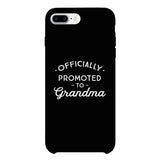 Officially Promoted To Grandma Black Phone Case