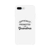 Officially Promoted To Grandma White Phone Case