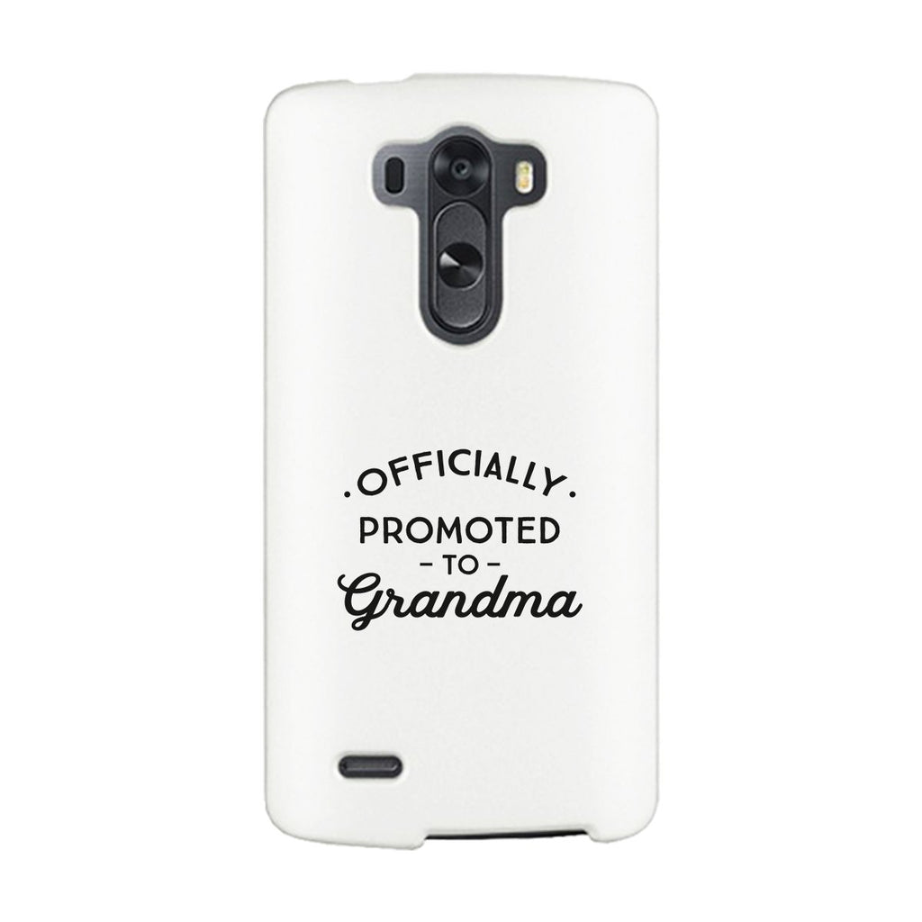 Officially Promoted To Grandma White Phone Case