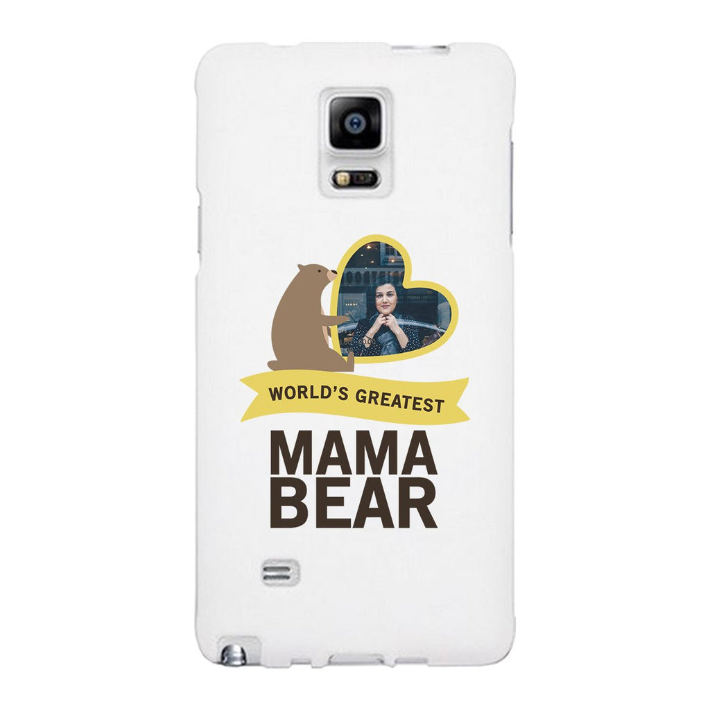 World's Greatest Mama Bear Custom Phone Case For Moms Gift