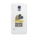 World's Greatest Mama Bear Custom Phone Case For Moms Gift