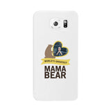 World's Greatest Mama Bear Custom Phone Case For Moms Gift