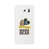 World's Greatest Mama Bear Custom Phone Case For Moms Gift