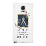 Frame Awesomeness Mom Personalized Phone Case Mothers Day Gift