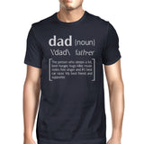 Dad Noun Navy Graphic T-shirt For Men Unique Dad Gifts Funny Design