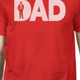 Dad Business Red T-shirt For Men Cotton Round Tee Gifts For Father