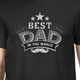 Best Dad In The World Mens Black Unique Design Top Perfect Dad Gift
