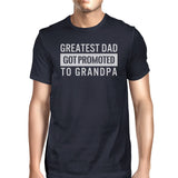 Got Promoted To Grandpa Men's Funny Graphic Shirt For Fathers Day