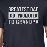 Got Promoted To Grandpa Men's Funny Graphic Shirt For Fathers Day