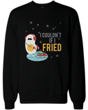 Bacon and Egg Couple SweatShirts Funny Graphic Sweaters for Winter