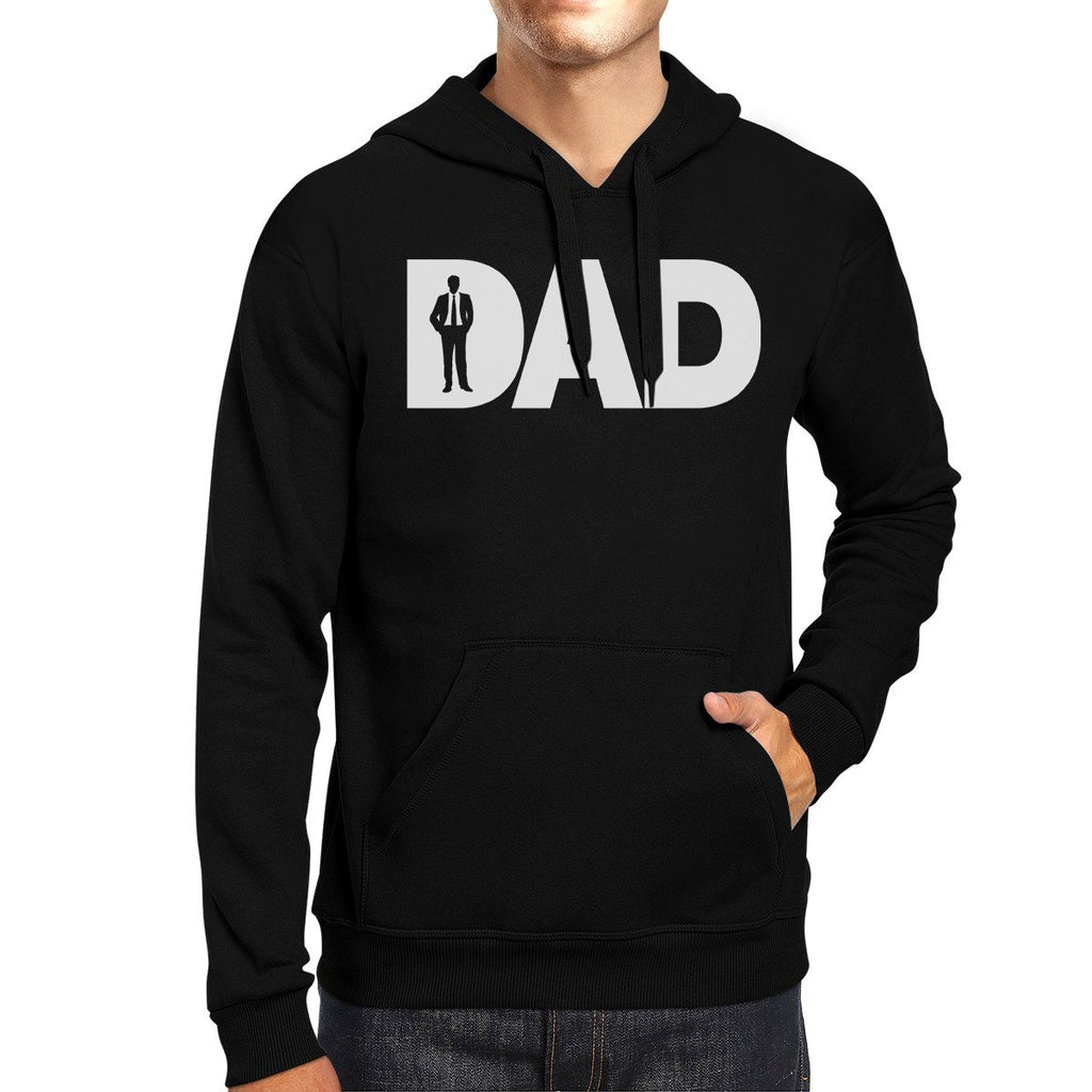 Dad Business Black Unisex Hoodie Pullover Fleece Gift Ideas For Him