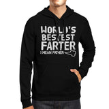 World's Bestest Farter Unisex Black Hoodie Funny Gifts For Dad
