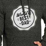 World's Best Dad Unisex Dark Grey Hoodie Perfect Dad Birthday Gifts