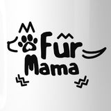 Fur Mama Cute Ceramic Mug Microwave Dishwasher Safe Unique Gifts