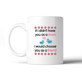 If I Didn't Have You As A Mom Humorous Quote Coffee Mug For Mothers