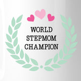 World Stepmom Champion Unique Design Mothers Day Mug For Stepmoms