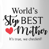 World'S Best Stepmother Mug Mothers Day Gifts From Stepdaughter