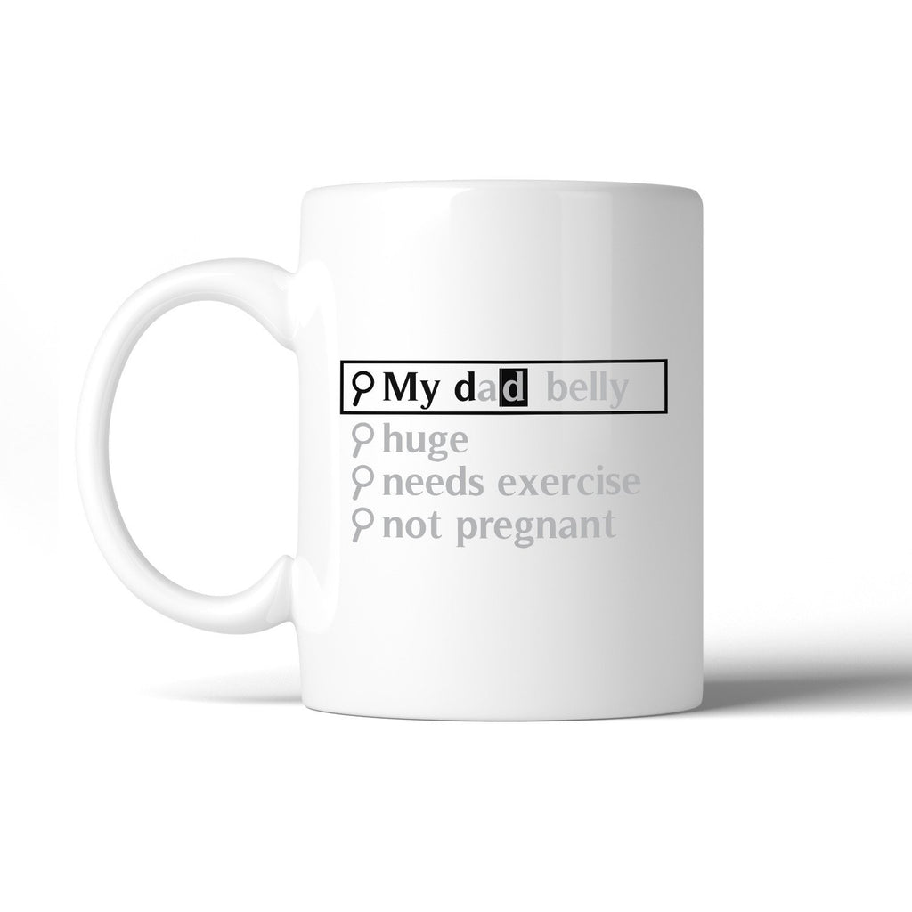 My Dad Search White Funny Saying Mug 11oz Humorous Gift For Fathers