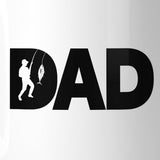 Dad Fish Unique Design Mug Funny Fishing Dad Gifts For Fathers Day