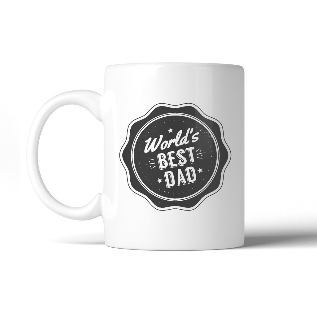 World's Best Dad Ceramic Gift Mug Perfect Fathers Day Gifts For Dad