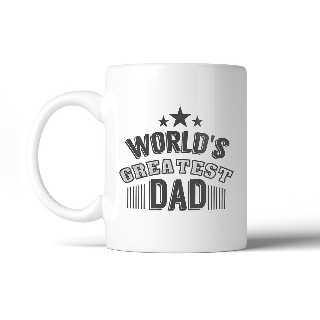World's Greatest Dad Fathers Day Gift Mug Unique Design Coffee Mug