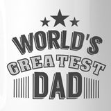 World's Greatest Dad Fathers Day Gift Mug Unique Design Coffee Mug