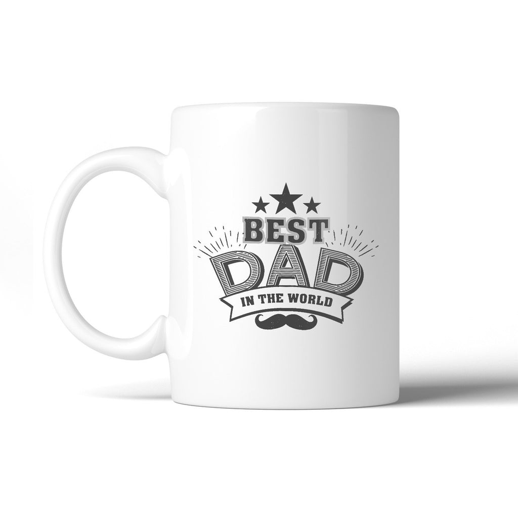 Best Dad In The World Fathers Day Mug Cup Dishwasher Microwave Safe