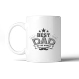 Best Dad In The World Fathers Day Mug Cup Dishwasher Microwave Safe