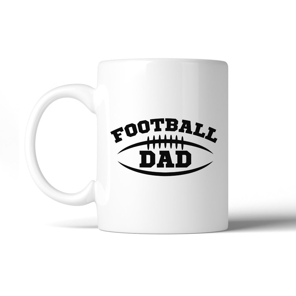 Football Dad 11oz Funny Fathers Day Gift Mug For Football Fan Dad