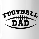 Football Dad 11oz Funny Fathers Day Gift Mug For Football Fan Dad
