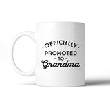 Officially Promoted To Grandma White Mug