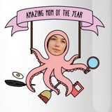 Octopus Mom Customized Gift For Mothers Day Personalized Coffee Mug