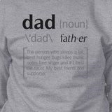 Dad Noun Grey Unisex Funny Design Sweatshirt For Fathers Day Gifts