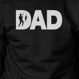 Dad Fish Black Sweatshirt Fathers Day Gifts For Fishing Lover Dads