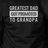 Promoted To Grandpa Sweatshirt Baby Announcement Gift For Grandpa