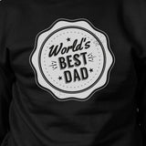 World's Best Dad Unisex Black Sweatshirt Christmas Gifts For Dad
