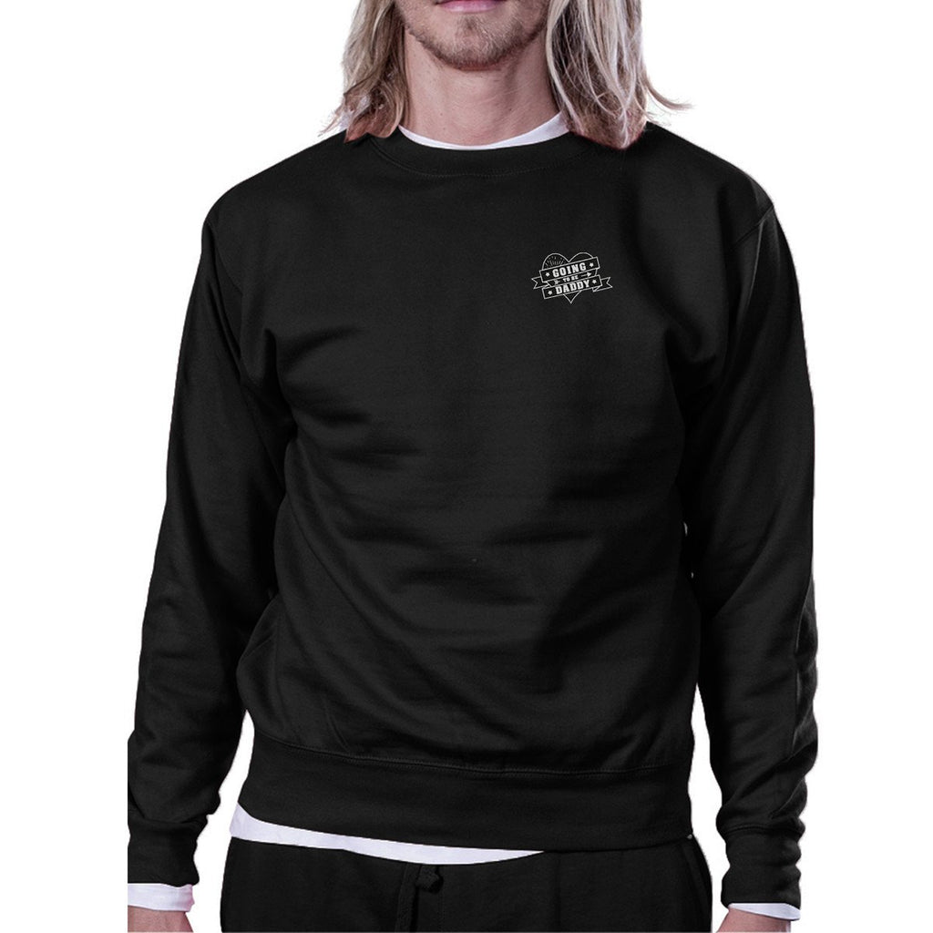Going To Be Daddy Unisex Black Sweatshirt Cute Gifts For New Dad