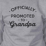 Officially Promoted To Grandpa Grey Sweatshirt